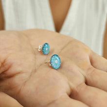 Load image into Gallery viewer, READY TO SHIP Sea Urchin Stud Earrings - 925 Sterling Silver FJD$