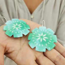 Load image into Gallery viewer, READY TO SHIP Pasifika Resin Earrings - 925 Sterling Silver FJD$