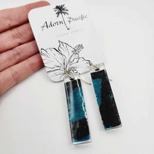 Load image into Gallery viewer, READY TO SHIP Pasifika Resin Earrings - 925 Sterling Silver FJD$