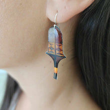 Load image into Gallery viewer, READY TO SHIP Culacula War Club Resin Earrings - 925 Sterling Silver FJD$