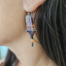 Load image into Gallery viewer, READY TO SHIP Culacula War Club Resin Earrings - 925 Sterling Silver FJD$