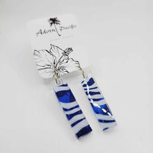 Load image into Gallery viewer, READY TO SHIP Pasifika Resin Earrings - 925 Sterling Silver FJD$