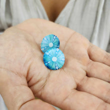 Load image into Gallery viewer, READY TO SHIP Sea Urchin Stud Earrings - 925 Sterling Silver FJD$