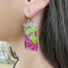 Load image into Gallery viewer, READY TO SHIP Pasifika Resin Earrings - 925 Sterling Silver FJD$