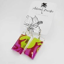 Load image into Gallery viewer, READY TO SHIP Pasifika Resin Earrings - 925 Sterling Silver FJD$