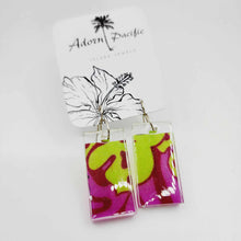 Load image into Gallery viewer, READY TO SHIP Pasifika Resin Earrings - 925 Sterling Silver FJD$