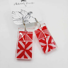 Load image into Gallery viewer, READY TO SHIP Pasifika Resin Earrings - 925 Sterling Silver FJD$