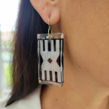 Load image into Gallery viewer, READY TO SHIP Pasifika Resin Earrings - 925 Sterling Silver FJD$
