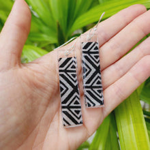 Load image into Gallery viewer, READY TO SHIP Pasifika Resin Earrings - 925 Sterling Silver FJD$