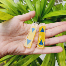 Load image into Gallery viewer, READY TO SHIP Pasifika Resin Earrings - 925 Sterling Silver FJD$