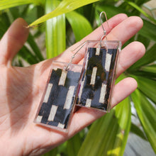 Load image into Gallery viewer, READY TO SHIP Pasifika Resin Earrings - 925 Sterling Silver FJD$