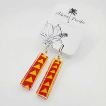Load image into Gallery viewer, READY TO SHIP Pasifika Resin Earrings - 925 Sterling Silver FJD$