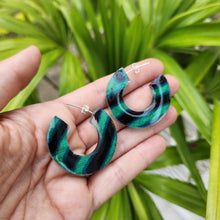 Load image into Gallery viewer, READY TO SHIP Pasifika Resin Earrings - 925 Sterling Silver FJD$