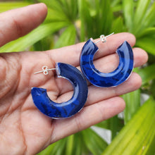 Load image into Gallery viewer, READY TO SHIP Pasifika Resin Earrings - 925 Sterling Silver FJD$