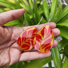 Load image into Gallery viewer, READY TO SHIP Pasifika Resin Earrings - 925 Sterling Silver FJD$