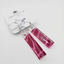 Load image into Gallery viewer, READY TO SHIP Pasifika Resin Earrings - 925 Sterling Silver FJD$