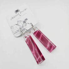 Load image into Gallery viewer, READY TO SHIP Pasifika Resin Earrings - 925 Sterling Silver FJD$