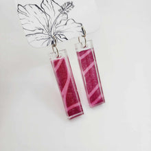 Load image into Gallery viewer, READY TO SHIP Pasifika Resin Earrings - 925 Sterling Silver FJD$