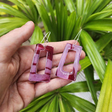 Load image into Gallery viewer, READY TO SHIP Pasifika Resin Earrings - 925 Sterling Silver FJD$