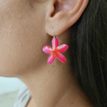 Load image into Gallery viewer, READY TO SHIP Frangipani Flower Earrings - 925 Sterling Silver FJD$