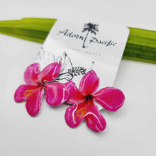 Load image into Gallery viewer, READY TO SHIP Hibiscus Flower Earrings - 925 Sterling Silver FJD$