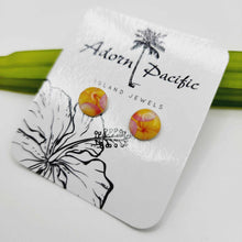 Load image into Gallery viewer, READY TO SHIP Frangipani Flower Stud Earrings - 925 Sterling Silver FJD$