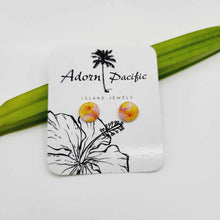 Load image into Gallery viewer, READY TO SHIP Frangipani Flower Stud Earrings - 925 Sterling Silver FJD$