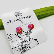 Load image into Gallery viewer, READY TO SHIP Tropical Flower Stud Earrings - 925 Sterling Silver FJD$