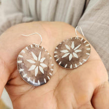 Load image into Gallery viewer, READY TO SHIP Pasifika Resin Earrings - 925 Sterling Silver FJD$