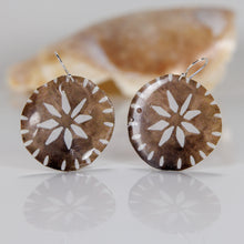 Load image into Gallery viewer, READY TO SHIP Pasifika Resin Earrings - 925 Sterling Silver FJD$