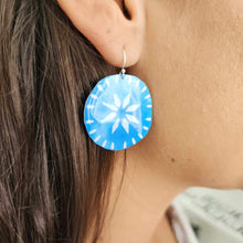 Load image into Gallery viewer, READY TO SHIP Pasifika Resin Earrings - 925 Sterling Silver FJD$