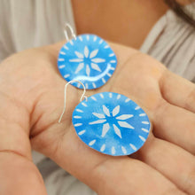 Load image into Gallery viewer, READY TO SHIP Pasifika Resin Earrings - 925 Sterling Silver FJD$