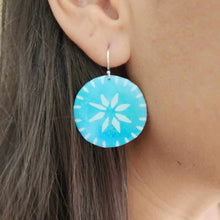 Load image into Gallery viewer, READY TO SHIP Pasifika Resin Earrings - 925 Sterling Silver FJD$