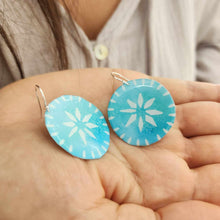 Load image into Gallery viewer, READY TO SHIP Pasifika Resin Earrings - 925 Sterling Silver FJD$