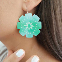 Load image into Gallery viewer, READY TO SHIP Pasifika Resin Earrings - 925 Sterling Silver FJD$