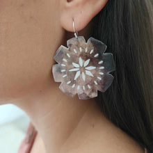 Load image into Gallery viewer, READY TO SHIP Pasifika Resin Earrings - 925 Sterling Silver FJD$