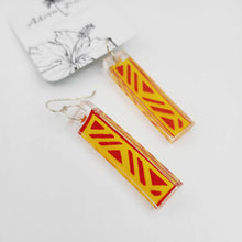 Load image into Gallery viewer, READY TO SHIP Pasifika Resin Earrings - 925 Sterling Silver FJD$