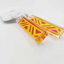 Load image into Gallery viewer, READY TO SHIP Pasifika Resin Earrings - 925 Sterling Silver FJD$