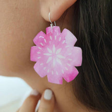 Load image into Gallery viewer, READY TO SHIP Pasifika Resin Earrings - 925 Sterling Silver FJD$