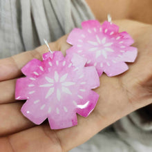 Load image into Gallery viewer, READY TO SHIP Pasifika Resin Earrings - 925 Sterling Silver FJD$