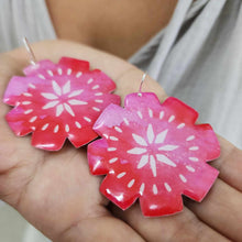 Load image into Gallery viewer, READY TO SHIP Pasifika Resin Earrings - 925 Sterling Silver FJD$