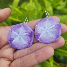 Load image into Gallery viewer, READY TO SHIP Sand Dollar Resin Earrings - 925 Sterling Silver FJD$