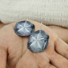 Load image into Gallery viewer, READY TO SHIP Sand Dollar Resin Earrings - 925 Sterling Silver FJD$