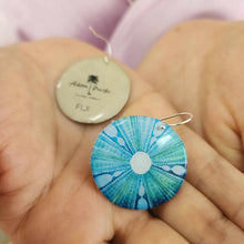 Load image into Gallery viewer, READY TO SHIP Sea Urchin Resin Earrings - 925 Sterling Silver FJD$