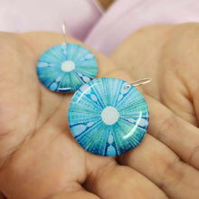 Load image into Gallery viewer, READY TO SHIP Sea Urchin Resin Earrings - 925 Sterling Silver FJD$
