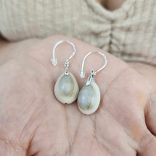 Load image into Gallery viewer, READY TO SHIP Cowrie Shell Earrings - 925 Sterling Silver FJD$