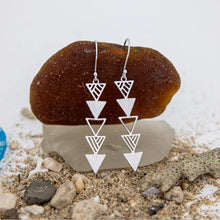 Load image into Gallery viewer, READY TO SHIP Shark Tooth Earrings - 925 Sterling Silver FJD$