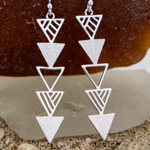 Load image into Gallery viewer, READY TO SHIP Shark Tooth Earrings - 925 Sterling Silver FJD$