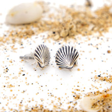 Load image into Gallery viewer, READY TO SHIP Sea Shell Stud Earrings - 925 Sterling Silver FJD$