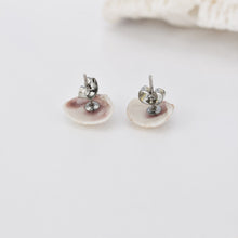 Load image into Gallery viewer, Shell Stud Earrings - Stainless Steel FJD$